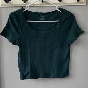 forest green top